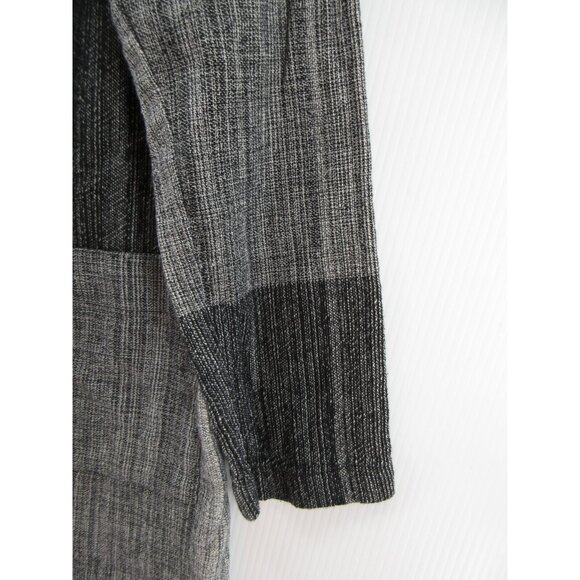 Eileen Fisher Sweater XXS XS Open Cardigan Colorblock Lagenlook Shawl - Picture 3 of 10